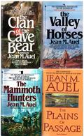 The Clan of the Cave Bear, the Valley of Horses, the Mammoth Hunters, the Plains of Passage (Earth's Children #1-4) by Jean M. Auel