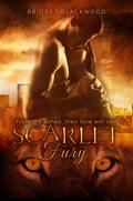 A Scarlet Fury (World in Shadows #2) by Bridget Blackwood