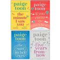 Paige Toon Collection 4 Books Set (The Minute I Saw You, If You Could Go Anywhere, The Sun in Her Eyes, Five Years From Now by Paige Toon