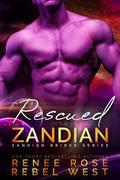 Rescued by the Zandian (Zandian Brides #8) by Rebel West