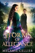 Storms of Allegiance (A Mage's Apprentice #2) by Melanie Cellier