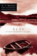 Acts: 24 Studies for Individuals and Groups (Everyone Bible Study Guides #1) by N.T. Wright