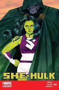 She-Hulk #3 (She-Hulk (2014) (Single Issues) #1) by Javier Pulido