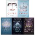 Victoria Aveyard Red Queen Series 5 Books Collection Set (Red Queen #1-4.5) by Victoria Aveyard
