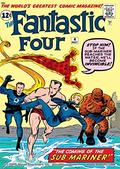 Fantastic Four (1961-1998) #4 (Fantastic Four (1961) #1) by Stan Lee