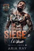Siege’s Twins (Savage Legion MC #1) by Aria Ray