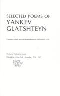 Selected Poems of Jacob Glatstein by Jacob Glatstein