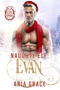 Naughty Elf: Evan (Santa's Naughty Elf Mates #1) by Aria Grace