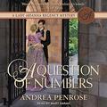 A Question of Numbers (A Lady Arianna Regency Mystery #5) by Mary Sarah