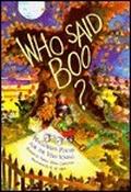 Who Said Boo? by Nancy White Carlstrom