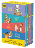 Emmie & Friends 4-Book Box Set: Invisible Emmie, Positively Izzy, Just Jaime, Becoming Brianna―Hybrid Graphic Novels for Kids Ages 8-12 (Emmie & Friends #1-4) by Terri Libenson