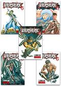 Berserk Volume 1-5 Collection 5 Books Set  by Kentaro Miura (Series #1) by Kentaro Miura