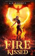 Fire Kissed (The Rejected Realms #2) by A.K. Koonce