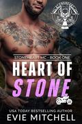 Heart of Stone: A OTT Protective Biker Curvy Girl Romance (Stoneheart MC #1) by Evie Mitchell