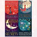 13 treasures series michelle harrison 4 books collection set - the thirteen treasures,the thirteen curses,the thirteen secrets,one wish by Michelle Harrison