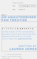 An Unauthorized Fan Treatise (Gottie Writes #0) by Lauren James